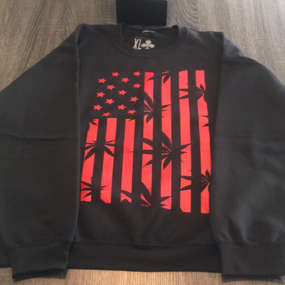 LEGALIZE AMERICA crewneck sweatshirt